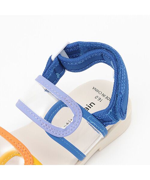 petit main / プティマイン サンダル | 配色クリアサンダル | 詳細3