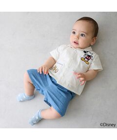 petit main / プティマイン シャツ・ブラウス | 【Disney】開襟シャツセットアップ