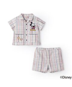 petit main / プティマイン シャツ・ブラウス | 【Disney】開襟シャツセットアップ