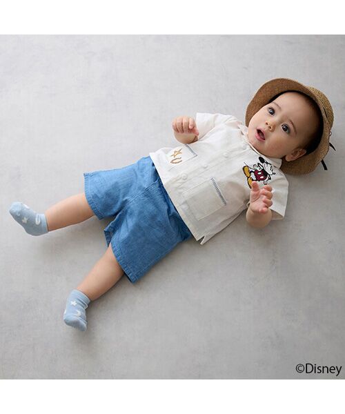 petit main / プティマイン シャツ・ブラウス | 【Disney】開襟シャツセットアップ | 詳細2