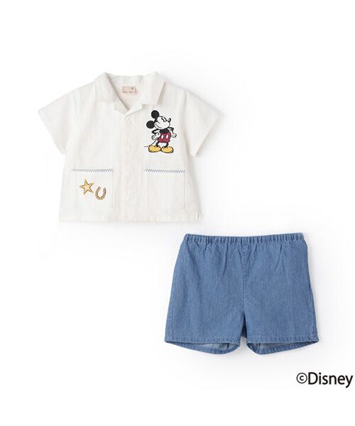 petit main / プティマイン シャツ・ブラウス | 【Disney】開襟シャツセットアップ | 詳細4