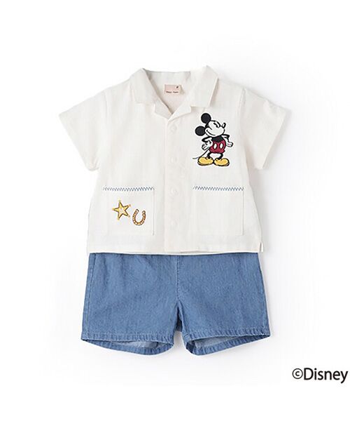 petit main / プティマイン シャツ・ブラウス | 【Disney】開襟シャツセットアップ | 詳細6