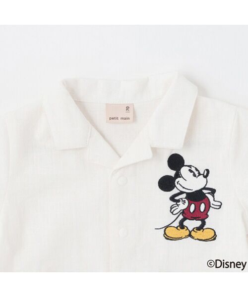 petit main / プティマイン シャツ・ブラウス | 【Disney】開襟シャツセットアップ | 詳細7