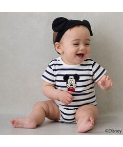 petit main / プティマイン ロンパース | 【Disney】ヘアバンド付きロンパース