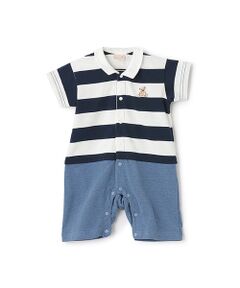 セール】 (ベビー)エンブロイダリー コットン メッシュ Polo