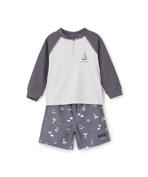 petit main / プティマイン 水着・スイムグッズ | SWIM　BOYSアソートセットアップ水着 | 詳細21