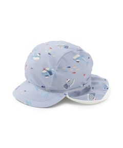 petit main / プティマイン 水着・スイムグッズ | 総柄日除けスイムキャップ