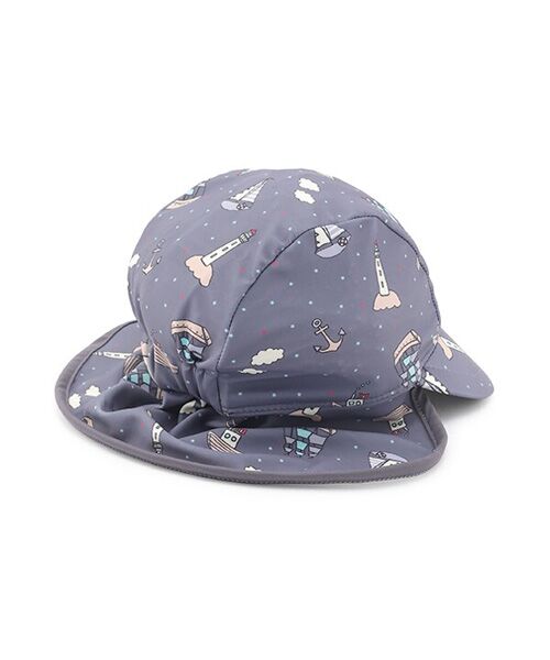 petit main / プティマイン 水着・スイムグッズ | 総柄日除けスイムキャップ | 詳細2