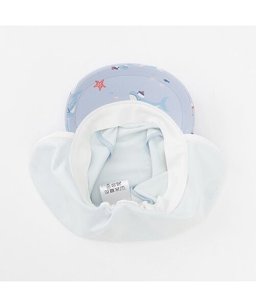 petit main / プティマイン 水着・スイムグッズ | 総柄日除けスイムキャップ | 詳細7