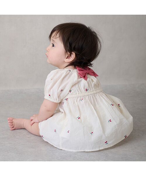 petit main / プティマイン シャツ・ブラウス | 【リンク】チェリー刺繍セットアップ | 詳細1