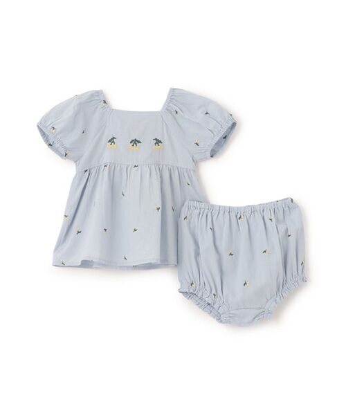 petit main / プティマイン シャツ・ブラウス | 【リンク】チェリー刺繍セットアップ | 詳細4