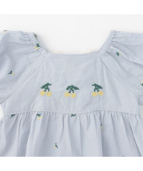 petit main / プティマイン シャツ・ブラウス | 【リンク】チェリー刺繍セットアップ | 詳細5