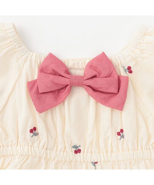 petit main / プティマイン シャツ・ブラウス | 【リンク】チェリー刺繍セットアップ | 詳細8