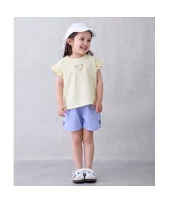 petit main / プティマイン ショート・ハーフ・半端丈パンツ | ハートくり抜きショートパンツ