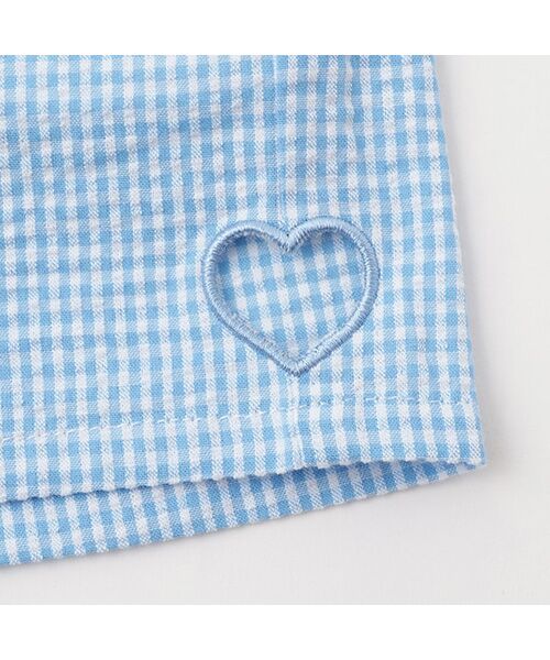 petit main / プティマイン ショート・ハーフ・半端丈パンツ | ハートくり抜きショートパンツ | 詳細10