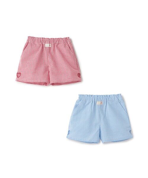 petit main / プティマイン ショート・ハーフ・半端丈パンツ | ハートくり抜きショートパンツ | 詳細12