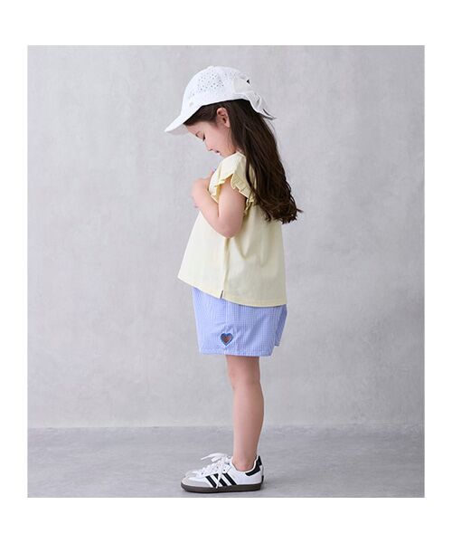 petit main / プティマイン ショート・ハーフ・半端丈パンツ | ハートくり抜きショートパンツ | 詳細2