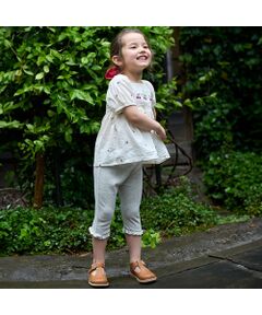 petit main / プティマイン レギンス・スパッツ | 【接触冷感】7分フリルレギンス