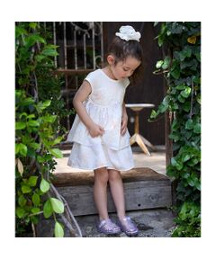 petit main / プティマイン ミニ・ひざ丈スカート | 【リンク】花刺繍スカート