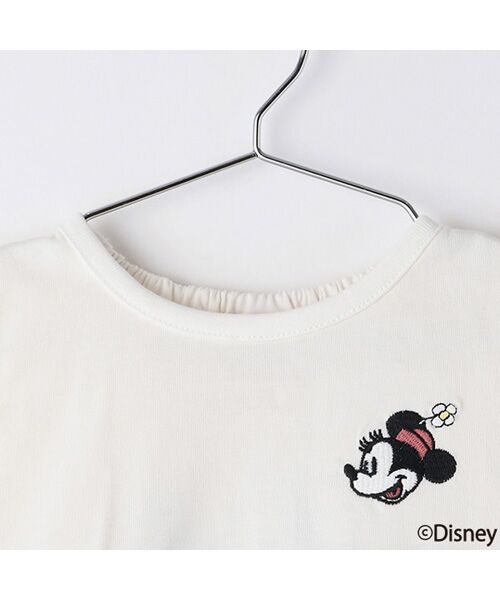 petit main / プティマイン Tシャツ | 【Disney】総柄ドッキングパフT | 詳細8