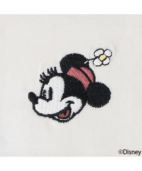 petit main / プティマイン Tシャツ | 【Disney】総柄ドッキングパフT | 詳細9
