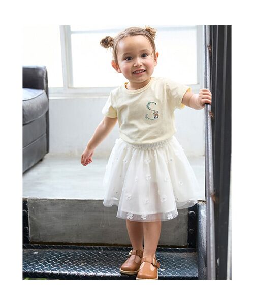 petit main / プティマイン Tシャツ | 【プティプラ】アルファベットTシャツ | 詳細3