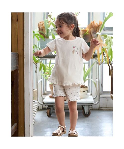 petit main / プティマイン Tシャツ | 【プティプラ】アルファベットTシャツ | 詳細4