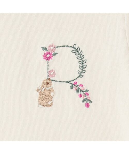 petit main / プティマイン Tシャツ | 【プティプラ】アルファベットTシャツ | 詳細9