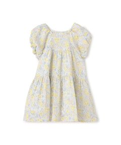 petit main / プティマイン ミニ丈・ひざ丈ワンピース | 【スマイル/速乾】袖バルーンワンピ