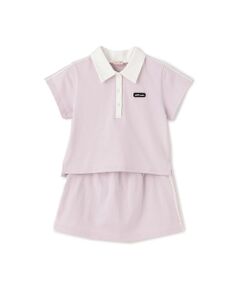 petit main / プティマイン ポロシャツ | 【リンク/接触冷感】ポロセットアップ