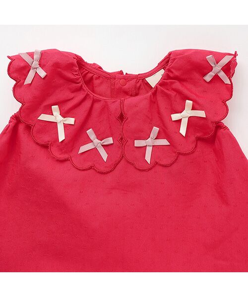 petit main / プティマイン チュニック | リボンチュニックセットアップ | 詳細3