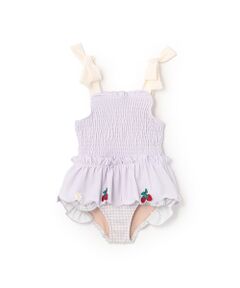 petit main / プティマイン 水着・スイムグッズ | いちごペプラムワンピース水着