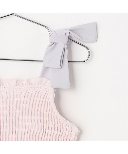 petit main / プティマイン 水着・スイムグッズ | いちごペプラムワンピース水着 | 詳細3