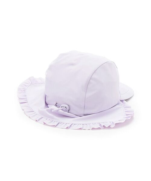 petit main / プティマイン キャップ | 日除け付きフリルスイムキャップ | 詳細1