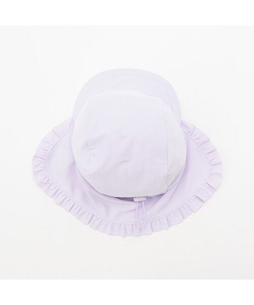 petit main / プティマイン キャップ | 日除け付きフリルスイムキャップ | 詳細3