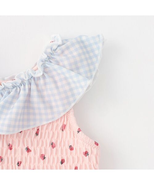 petit main / プティマイン 水着・スイムグッズ | キャップ付きフルーツ総柄ビキニ | 詳細8