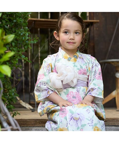 petit main / プティマイン 着物・浴衣・小物類 | 大花柄2way浴衣 | 詳細3