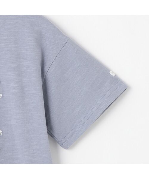 petit main / プティマイン Tシャツ | 【接触冷感】海刺繍Tシャツ | 詳細5