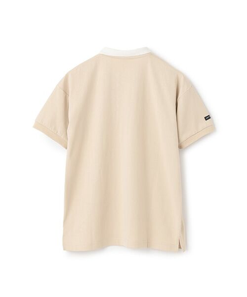 petit main / プティマイン ポロシャツ | 【接触冷感】ポロ衿配色Tシャツ | 詳細1