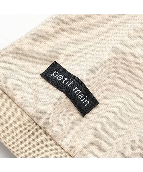 petit main / プティマイン ポロシャツ | 【接触冷感】ポロ衿配色Tシャツ | 詳細4