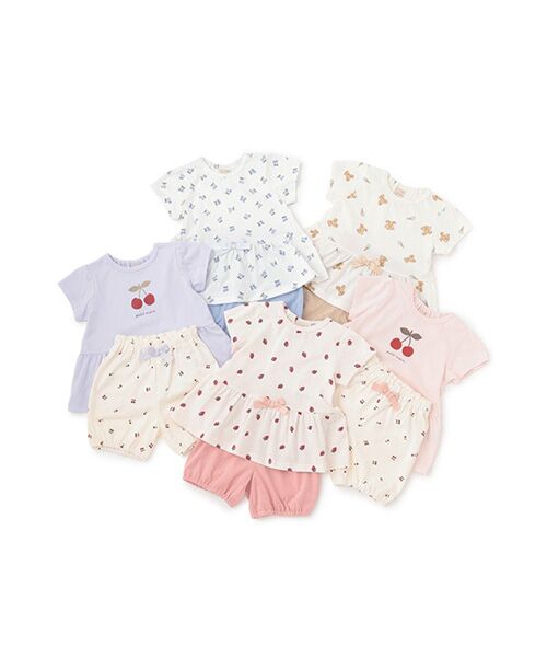 petit main / プティマイン ルームウェア | GIRLS半袖パジャマ | 詳細15