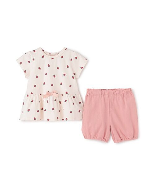 petit main / プティマイン ルームウェア | GIRLS半袖パジャマ | 詳細2