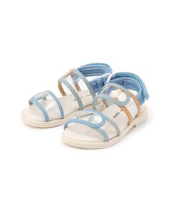 petit main / プティマイン サンダル | 配色クリアサンダル