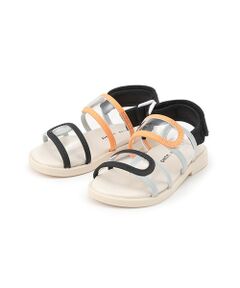 petit main / プティマイン サンダル | 配色クリアサンダル