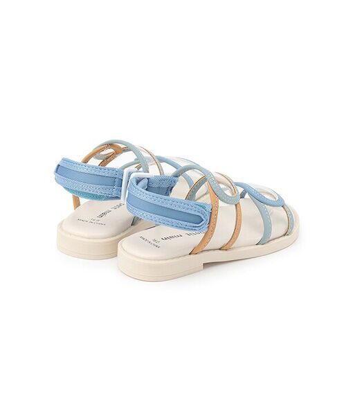 petit main / プティマイン サンダル | 配色クリアサンダル | 詳細1