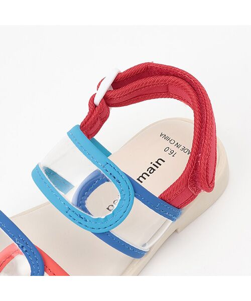 petit main / プティマイン サンダル | 配色クリアサンダル | 詳細4