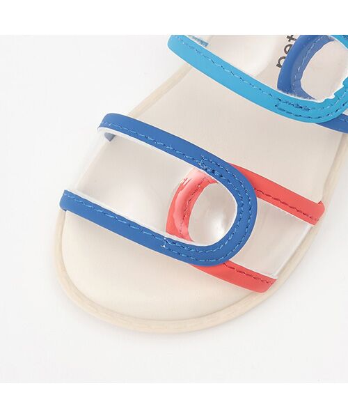 petit main / プティマイン サンダル | 配色クリアサンダル | 詳細6