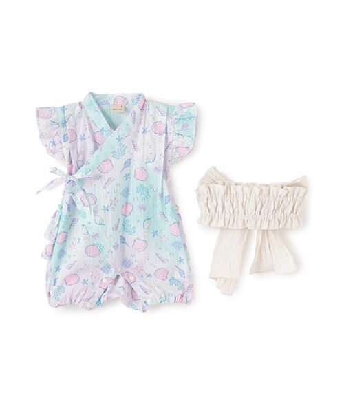 petit main / プティマイン 着物・浴衣・小物類 | girlsbabyアソート甚平 | 詳細2