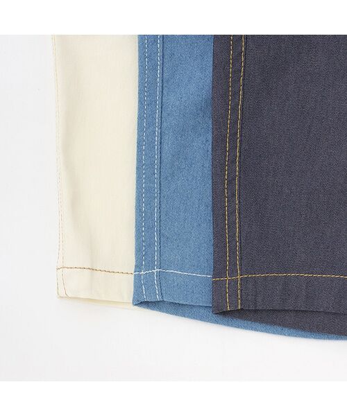 petit main / プティマイン ショート・ハーフ・半端丈パンツ | 【新幹線】刺繍ハーフパンツ | 詳細10