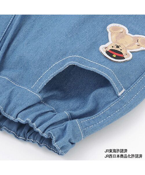 petit main / プティマイン ショート・ハーフ・半端丈パンツ | 【新幹線】刺繍ハーフパンツ | 詳細7